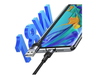 USAMS Kabel U-Turn USB-C 1m czarny - 1569176 - zdjęcie 2